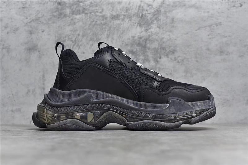 PK God Balencia Paris triple s all black 2019 version newest sole official with retail materials ready to ship